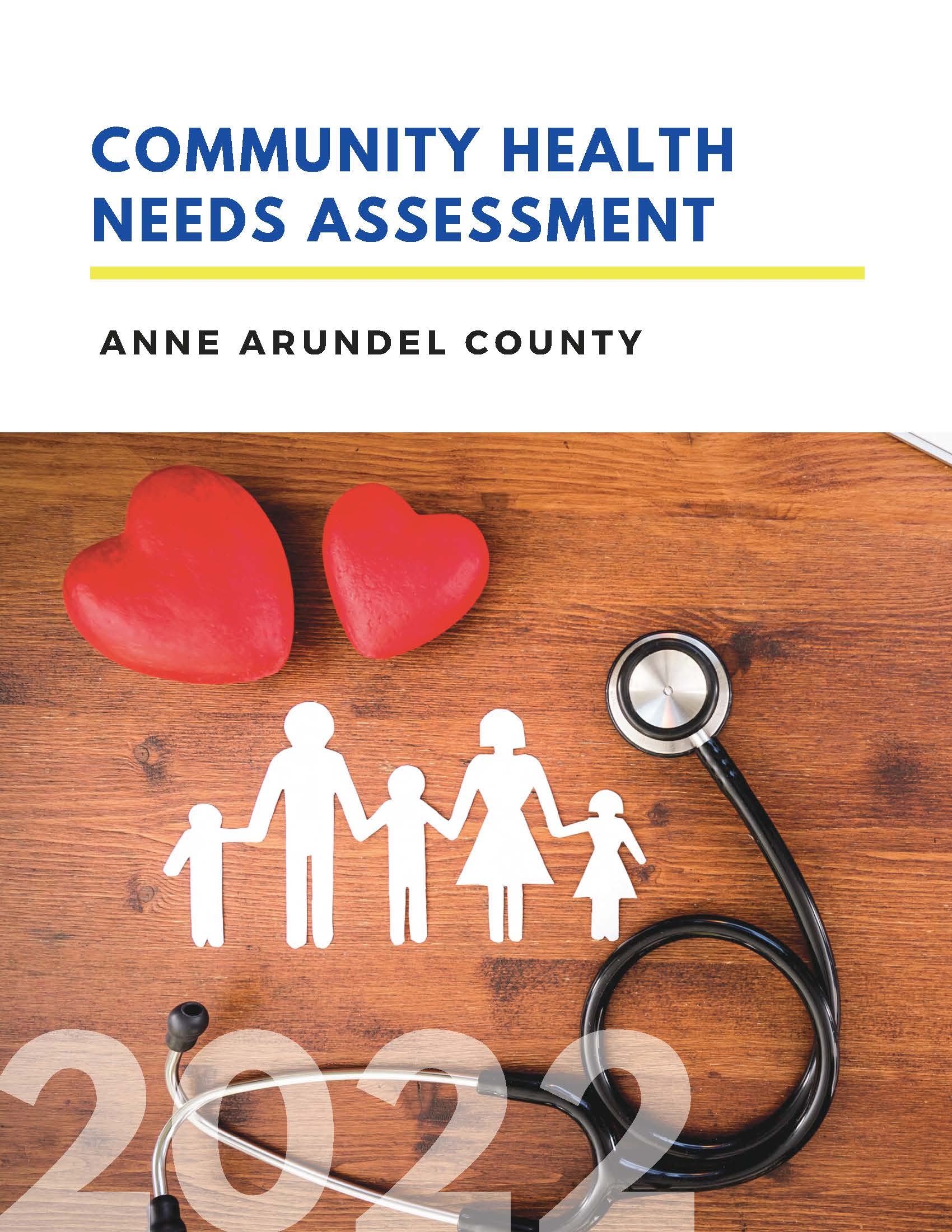 The 2022 Community Health Needs Assessment Report Coverpage