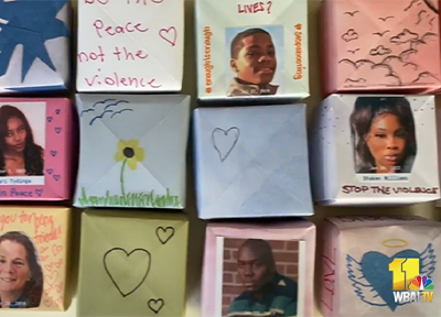 Soul Boxes, an art-based, community-building tool  to raise awareness of gun violence.