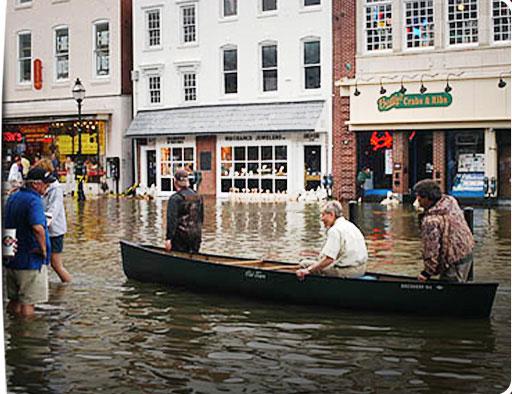 Annapolis flooded