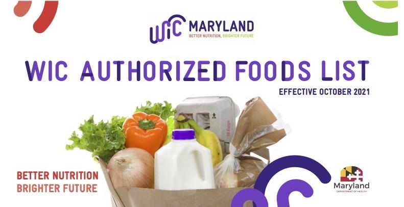 WIC Foods List
