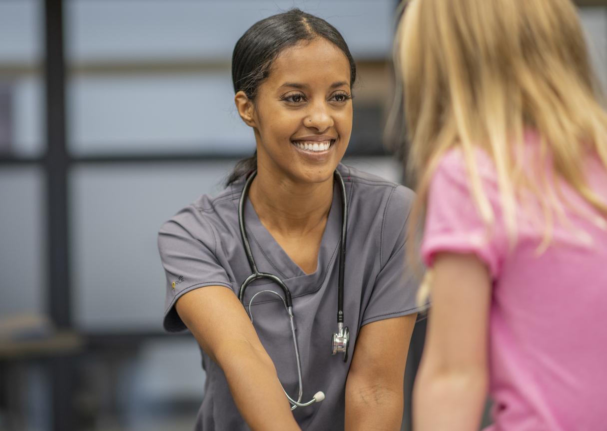 Nurse and student