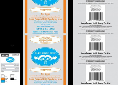 Blue Ridge Beef Recalls Puppy Mix Due to Salmonella Contamination