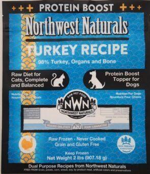 Bag of Northwest Naturals Turkey Recipe Cat Food